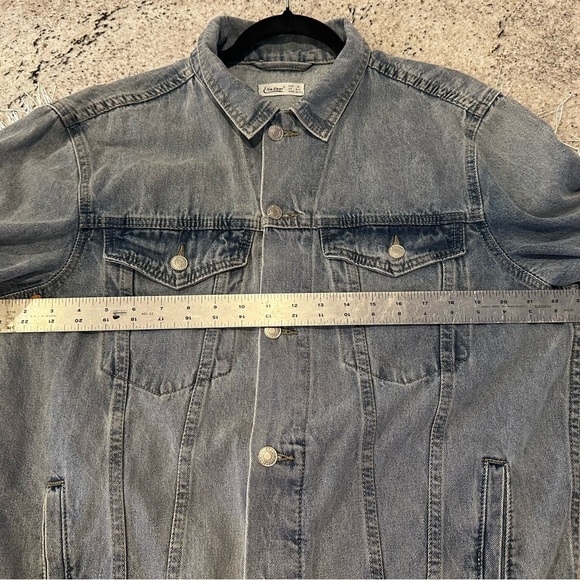 Fringe Denim Jacket Western Cowboy Festival Jean Jacket Light Blue - Picture 4 of 6